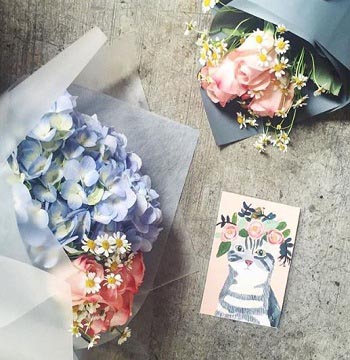 flowergram, flowers on instagram